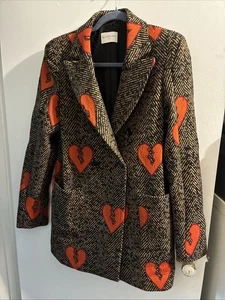 Valentina Shah Women's  Heart Breaker Blazer - Picture 1 of 14
