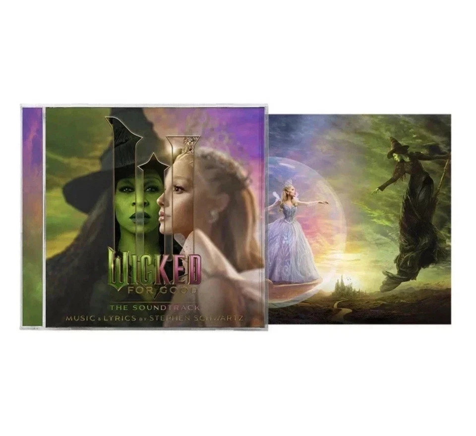 Wicked: For Good – The Soundtrack CD Signed Republic Records PRESALE BRAND NEW - Image 1 of 1