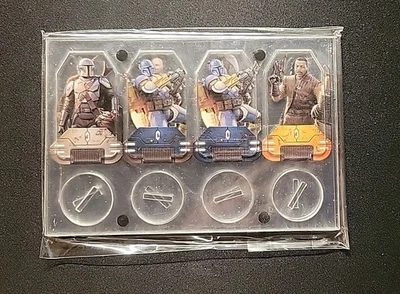Star Wars: The Mandalorian Adventures:  8 Acrylic Characters Promo HNUG05 - Image 1 of 3
