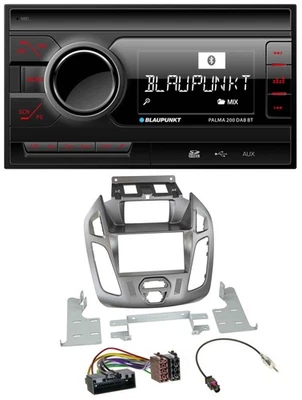 Blaupunkt MP3 Bluetooth DAB 2DIN SD USB Autoradio für Ford Transit 12-18 Display - Bild 1 von 4