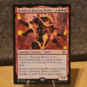 MTG Myojin of Roaring Blades Commander: Kamigawa: Neon Dynasty #36 NM Fresh Pull - Picture 1 of 2