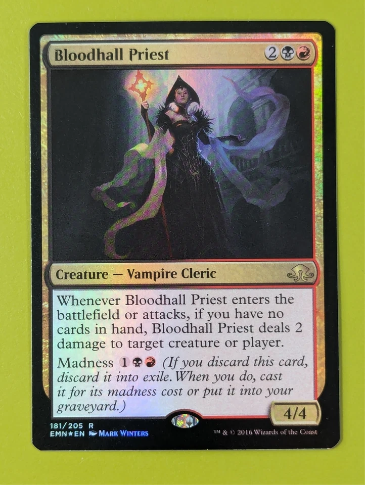 FOIL Bloodhall Priest x1 Eldritch Moon 1x MTG Magic the Gathering - Image 1 of 1