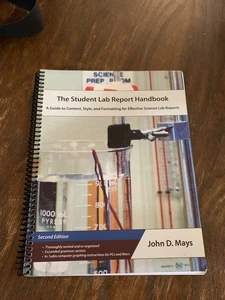 The Student Lab Report Handbook By John D. Mays, 2nd Ed. - Imagen 1 de 1