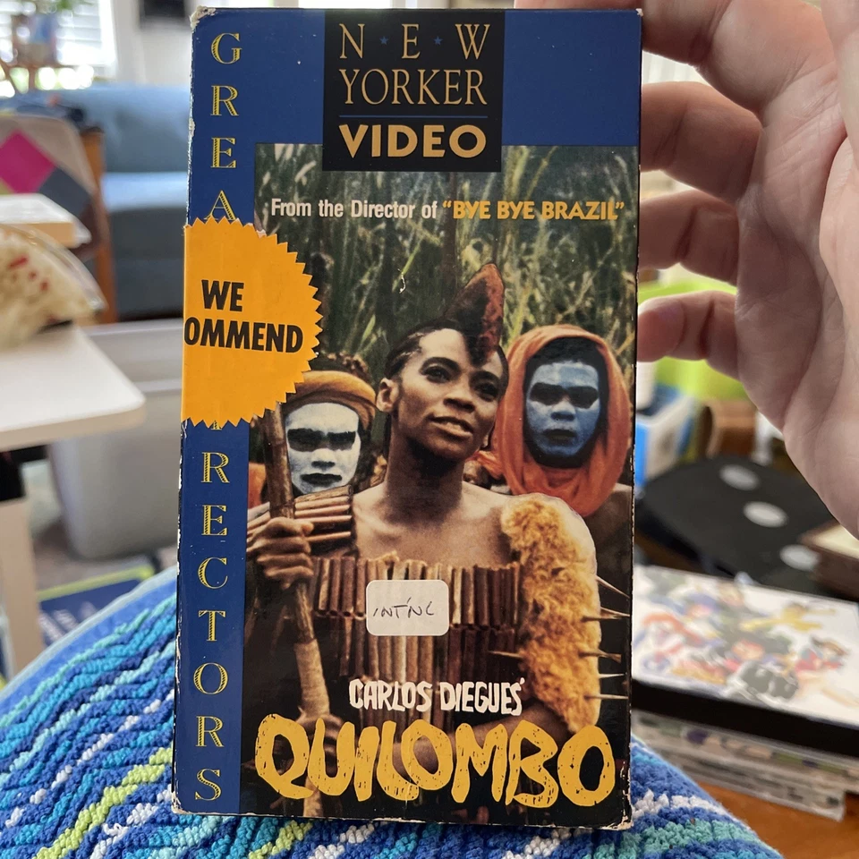 VHS QUILOMBO by CARLOS DIEGUES (1991) Portuguese With English Subtitles - Image 1 of 4