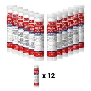 12x400g OEST Ixelon GOC 190 Mehrzweckfett Schmierfett Lagerfett Kartusche 4,8 kg - Bild 1 von 4