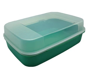 Tupperware Grande Storz Un Lote Contenedor de Almacenamiento Artesanal con Bisagras #2242 - Imagen 1 de 2