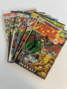 Marvel Triple Acción #2 4 5 7 8 9 (Marvel Comics 1972 1973) - Lote de 6 - Imagen 1 de 8