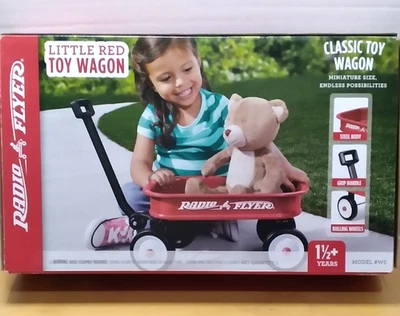 Radio Flyer - Little Red Toy Wagon - W5 - Classic 12" Toy Wagon - Nuevo en caja Foto 1 de 4