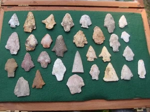 30 Dinged Georgia Florida Arrowhead ~96~ - Picture 1 of 1