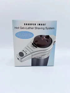 Sistema de afeitado Hot Lather de gel o espuma Sharper Image nuevo - Imagen 1 de 3