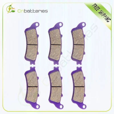 Pastillas de freno delanteras y traseras de fibra de carbono para Honda CBR1100XX 1997-2003 2001 2002 Foto 1 de 4