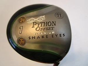 Snake Eyes Python Offset Titanium 11° Driver RH 44" Aldila VL Graphite golf club - Picture 1 of 10