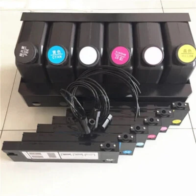 Universal CISS Spare Parts 6 Color UV Bulk Ink System For UV Flatbed Printer - Image 1 of 2