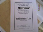 Dempster 4hp to10hp Class 5H, 6H, 8H, 10H Gas Engine Instruction/Repair Manual 