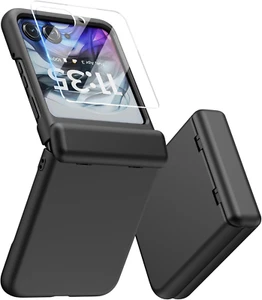 For Motorola Razr 2024 Case, Built-In Outer Screen Protector & Hinge Protection, - Picture 1 of 7