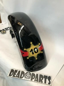 Guardabarros delantero Harley Police Sheriff FLHTP FLHRP - Imagen 1 de 11