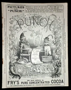 PUNCH MAGAZINE (February 22nd 1905) Edwardian Humorous Periodical Original Wraps - Picture 1 of 1