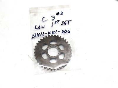 Honda XR200R XR 200R 200 1984 84-85 contraeje primera marcha baja 36T 23411-KK1-000 Foto 1 de 4