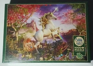 [NEW] Cobble Hill 1000-Piece Puzzle - Unicorn - 26.625"x19.25" - Picture 1 of 3