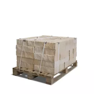 Sandstein Randsteine Mauersteine Garten Terrasse Stein 40x20x10cm 940kg Palette - Bild 1 von 8