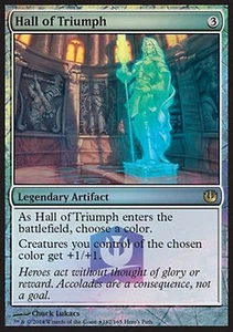 *MRM* FR FOIL M�garon du triomphe ( Hall of Triumph ) MTG Journey - Picture 1 of 1