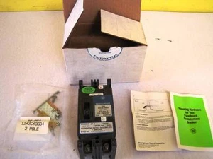 New Westinghouse Circuit Breaker 2 Pole 20 AMP 240 VAC REA2020 NIB - Picture 1 of 1