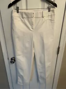 Loft white pants for curvy girls size 4 the riviera pant - Picture 1 of 7