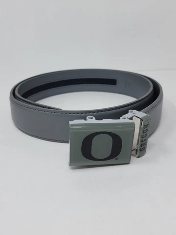 Men's 40mm Buckle & Gray Mission Belt Medium University of Oregon Ducks Cover
