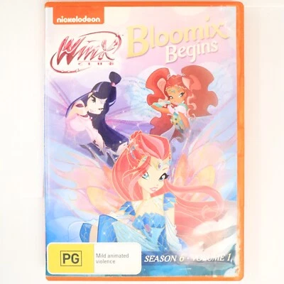 Winx Club: Bloomix Begins - Season 6: Vol 1 (DVD, 2013) Animation TV Series 6 - image 1 of 4