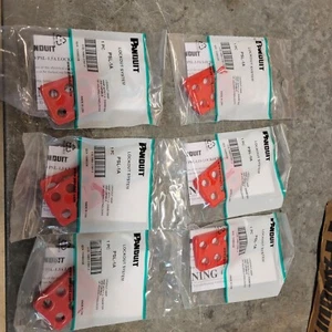Lot of 6 new Panduit PSL-1A - LOTO 1" Equip Lockout Tagout Safety Hasps - Picture 1 of 6