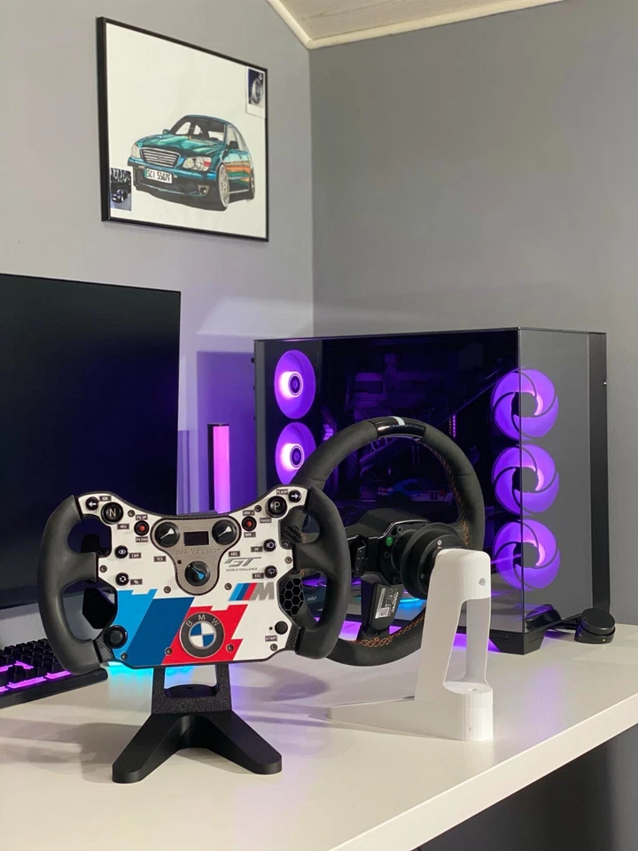 Fanatec QR2 Steer Wheel Stand Black with screws - SimRacing accessorie - Fanatec - Image 1 of 4