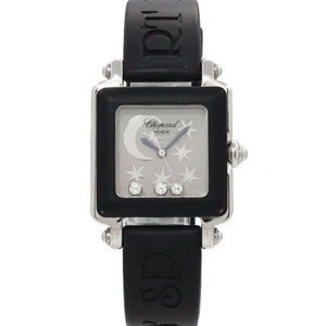 Chopard Happy Sport BE HAPPY2 27/8896-401 3P Diamond Quartz Ladies 90260027 - Picture 1 of 6