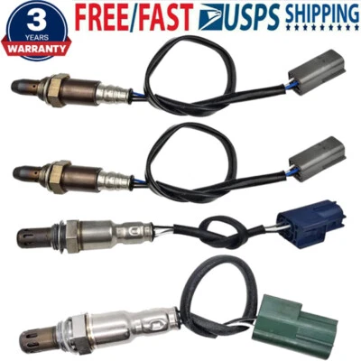 Sensor de oxígeno ascendente+abajo 4 piezas para Nissan Frontier Pathfinder Xterra 2011 2012 4,0 L Foto 1 de 4