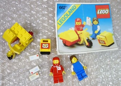 1984 LEGO LEGOLAND 6622 Motorcycle Postman Complete! - Image 1 of 4