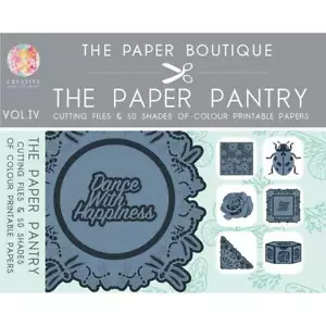 The Paper Boutique Paper Pantry Cutting Files Vol 4 USB Collection - Picture 1 of 3