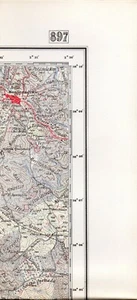 MAPA TOPOGRAFICO "MONESTERIO" 897 ESCALA 1:50000 # 1172 - Imagen 1 de 1