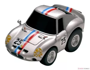 COCHE TOMYTEC JOY HOBBY【Z-65b FERRARI 250GTO GRIS #25】 COCHE MODELO CHORO Q ZERO - Imagen 1 de 10