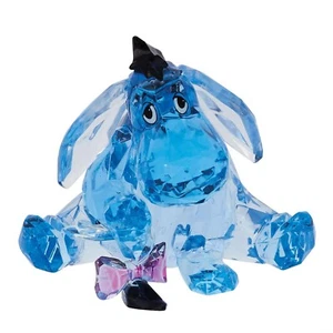 Enesco Facets Disney Winnie The Pooh Eeyore Sitting Figurine, 3 Inch, Blue NEW - Picture 1 of 9