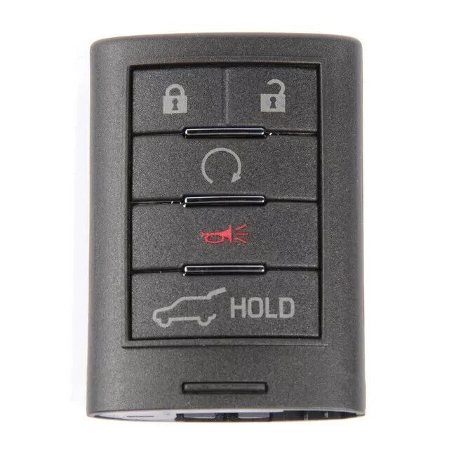 Genuine GM 5 Button Keyless Entry Remote Key Fob 22865375 - Image 1 of 4