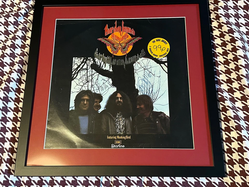 PROG / Barclay James Harvest: '1972 vinyl LP framed and glazed, autographed! Foto 1 de 4