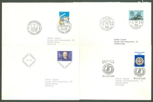 Finland Y96 FDC 1968 Ships - O Merikanto Composer Music (4 pcs) - Picture 1 of 1