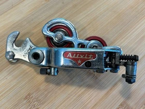 Vintage Huret Allvit Rear Derailleur Red Pulley Short Cage Road Bicycle Bike - Picture 1 of 11
