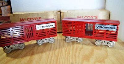 2 - Coches de stock McCoy de ancho calibre con 12 piezas de vía de ancho ancho ancho. Foto 1 de 4