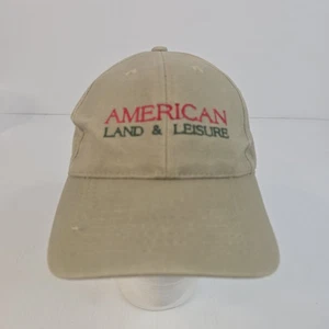 Baseballmütze Kappe American Land & Leisure hellbraun verstellbar Markenlos - Bild 1 von 9