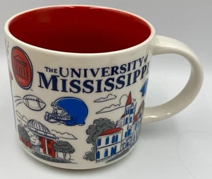 Starbucks University of Mississippi Ole Miss Been There Campus Series Mug Cup - Picture 1 of 5
