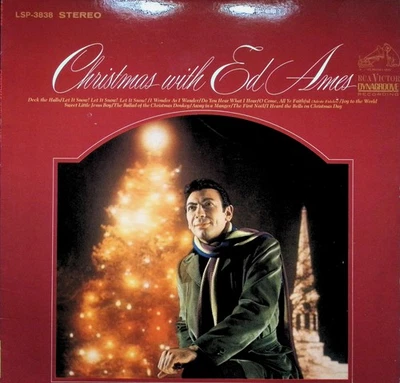 Ed Ames Christmas With Ed Ames LP 1967 US Stereo Pop Holiday Foto 1 de 4