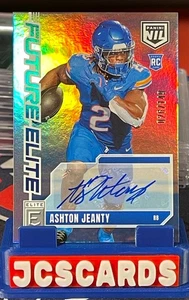 2025 Donruss Elite Football Ashton Jeanty RC Future Elite NIL Auto #/149 #FE-AJY - Bild 1 von 2