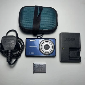 Olympus X-925 12.0MP Y2K Compact Digital Camera Tested + Charger, Battery, Case - Picture 1 of 20