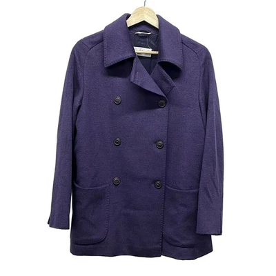 Abrigo Max Mara De Manga Larga/Inverno Púrpura - Imagen 1 de 4