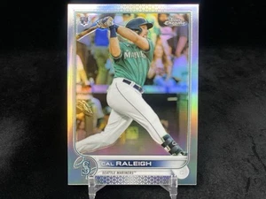 CAL RALEIGH 2022 TOPPS CHROME #149 ROOKIE RIFRATTORE / SEATTLE MARINERS - Foto 1 di 2